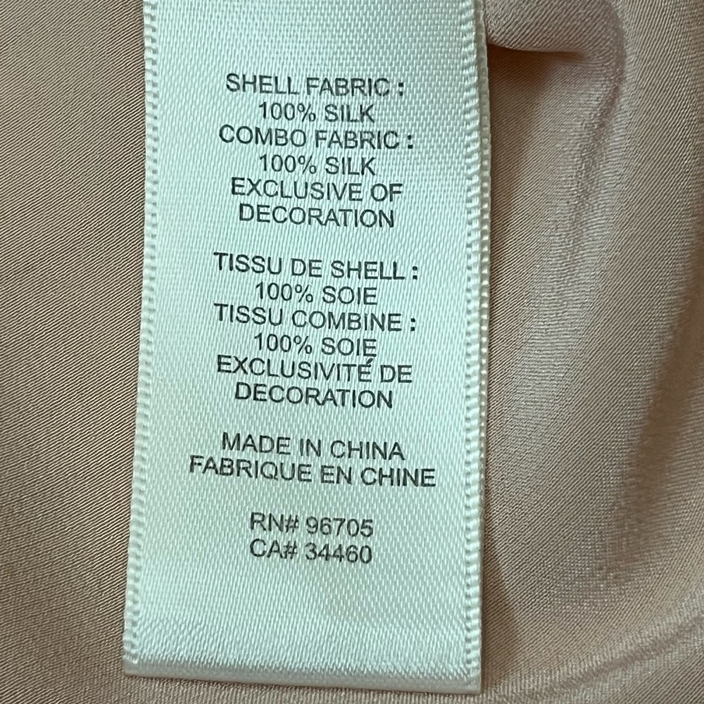 Silk and Sequin embellished top. Rebecca Taylor. - Picture 8 of 9
